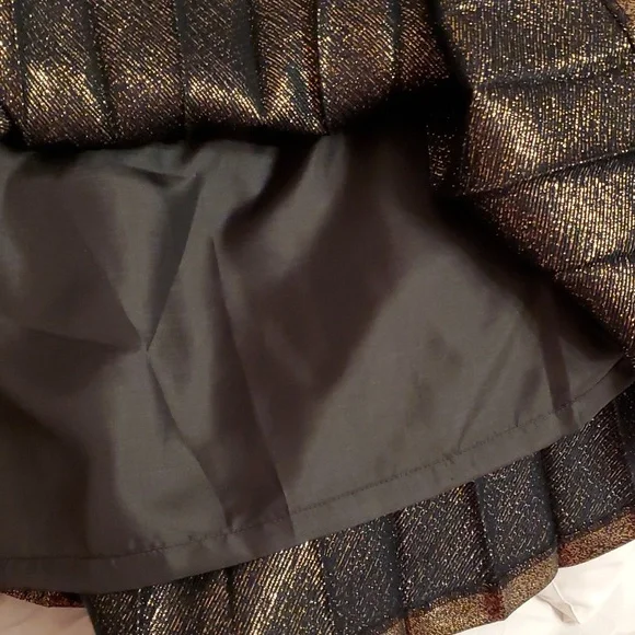Kate Spade Metallic Pleated Skirt - Picture 8 of 9
